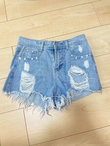 ショートパンツ デニムショートパンツ