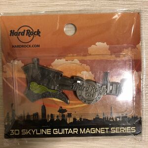 未開封　ハードロックカフェ福岡　マグネット　3D SKYLINE GUITAR MAGNET 検索　ピンバッチ ピンズ