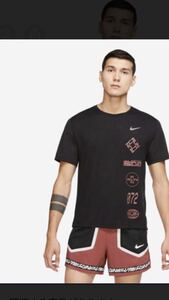 ナイキ(NIKE) Tシャツ 半袖 DRI-FIT マイラー ウィンドランナー GX S/S トップ CU6039-010 Mサイズ 送料込み