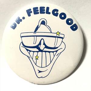 デカ 缶バッジ 5.7cm Dr Feelgood / Pub Rock パブロック Wilko Jhonson Lew Lewis Nick Lowe Nine Blow Zero