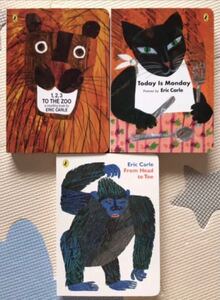 エリック・カール Today is Mondayなど Animal Collection 3冊