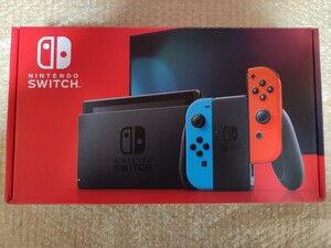 Nintendo Switch 任天堂スイッチ 極美品 使用わずか ネオンブルー ネオンレッド