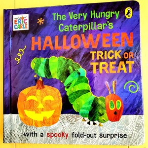 【新品】はらぺこあおむし 英語絵本 ハロウィン トリック・オア・トリート!