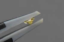 天然イエローダイヤモンド 0.187ct　ルース　FANCY　YELLOW　VS1/PS/NONE　CGL　石合わせ　CP-007_画像5