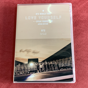 BTS WORLD TOUR 'LOVE YOURSELF-SPEAK YOURSELF' - JAPAN EDITION DVD 通常盤 BTS