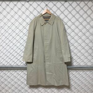 * Aquascutum Aquascutum 70's 80's turn-down collar coat jacket 