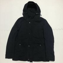 ★ Duffers ダファー ショート丈 モッズコート フードジャケット XL 黒_画像1