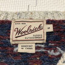 ★ WOOL RICH ウールリッチ ハンドニット ウール セーター S_画像4