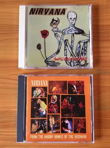 【CD】NIRVANA／INCESTICIDE・FROM THE MUDDY BANKS OF THE WISHKAH ★★送料込み 匿名配送