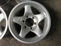 未使用社外アルミ BRIDGESTONE NR595ブリヂストン 16インチ 8J -0 6H139.7 LAND CRUISERランクル PRADOプラドサファリ HILUXサーフパジェロ_画像2