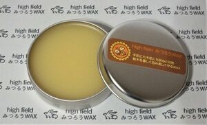 皮革製品の艶出し　撥水　防水　カビ防止に　みつろうＷＡＸ（蜜蝋ワックス、Beeswax、Cera alba）プロ御用達　high field wax　