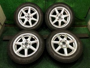 ブリヂストン　ブリザックVRX2　165/65R14　アルミホイール付きセット　4本　4H/5.5J　ET45　100　スタッドレスタイヤ　タンク　ルーミー