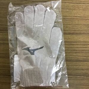  new goods unused unopened MIZUNO Mizuno original gloves gray size free 