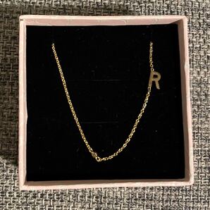 ロンハーマン取扱☆TAI☆18Kイニシャルネックレス
