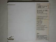 特殊ケース仕様 『Wham!/Make It Big(1984)』(1984年発売,32・8P-60,廃盤,国内盤,歌詞付,Wake Me Up Before You Go-Go,Freedom)_画像2
