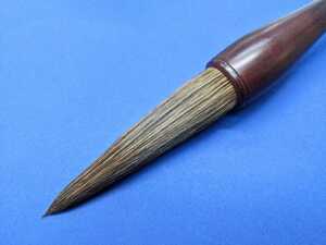 [ calligraphy writing brush ]19. approximately 40 year front inside ground red heaven tail writing brush 25×120 reference price 33,000 jpy . half-price. 16,500 jpy shipping is week-day only 