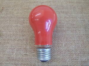  color light bulb TOZAI 100V/110V 20W( red color ) unused goods 0