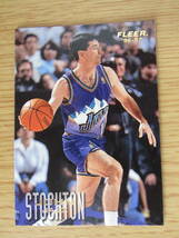 96-97s ジョン・ストックトン ★ JAZZ ユタ・ジャズ NBA トレーディングカード_画像1