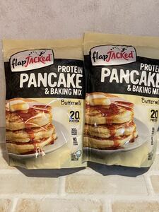 〈送料無料〉 プロテイン パンケーキミックス 【バターミルク】 2袋セット flapjacked ダイエット 糖質制限 ホットケーキ 