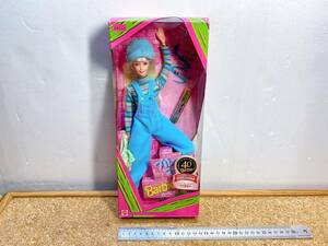 未使用　貴重　レトロ　Barbie　バービー　バービー人形　ブルーマジック　40周年　現状品