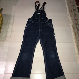 TOMMY JEANS トミー オーバーオール サロペット ブーツカット デニム