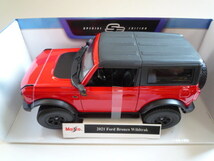 マイスト1/18◆2021 フォード ブロンコ ワイルドトラック 　◆2021 Ford Bronco Wildtrak_画像5