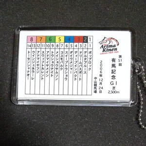 200/12/24第51回有馬記念 想い出馬券ホルダー