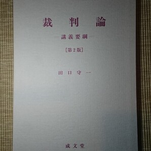 裁判論 第2版 講義要綱