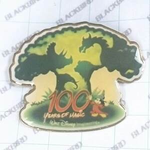  free shipping ) Mickey Mouse woruto Disney 100 anniversary Disney pin badge A04103