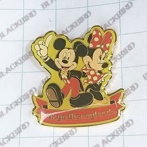  бесплатная доставка ) Mickey & minnie TDL Disney значок A04100