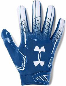  american football Under Armor glove F6 blue MD size [ new goods ]