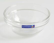 5個セット　Luminarc リュミナルク ガラス　スタックボール 10.5cm_画像7