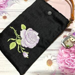 ハンドメイド スマホポーチ 眼鏡ポーチ