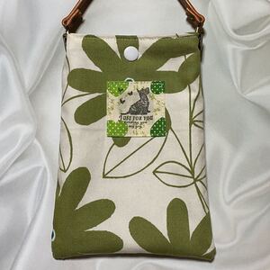 ハンドメイド スマホポーチ 眼鏡ポーチ