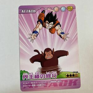 ドラゴンボールZ データカードダス 超カードゲーム 173-Ⅲ 界王様の修行 孫悟空 バブルス 2007年 当時物 スーパーカードゲーム DRAGON BALL