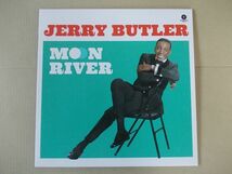 P6770　即決　LPレコード　ジェリー・バトラー JERRY BUTLER『MOON RIVER』　輸入盤　EU盤　重量盤_画像1