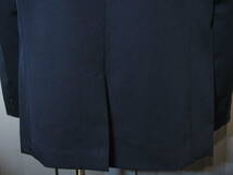 小学校制服上着 　サイズ１３５Ａ 　紺 イートンシングル 男女兼用 　ポリ１００％ 新品_画像5