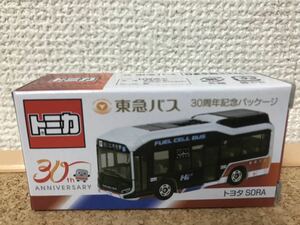 ☆即決！ トミカ 東急バス３０周年記念燃料電池バストヨタSORA☆残5