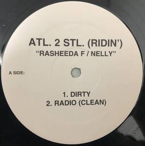 US PROMO ONLY / RASHEEDA FEAT NELLY / ATL. 2 STL.(RIDIN') / 2000 HIPHOP