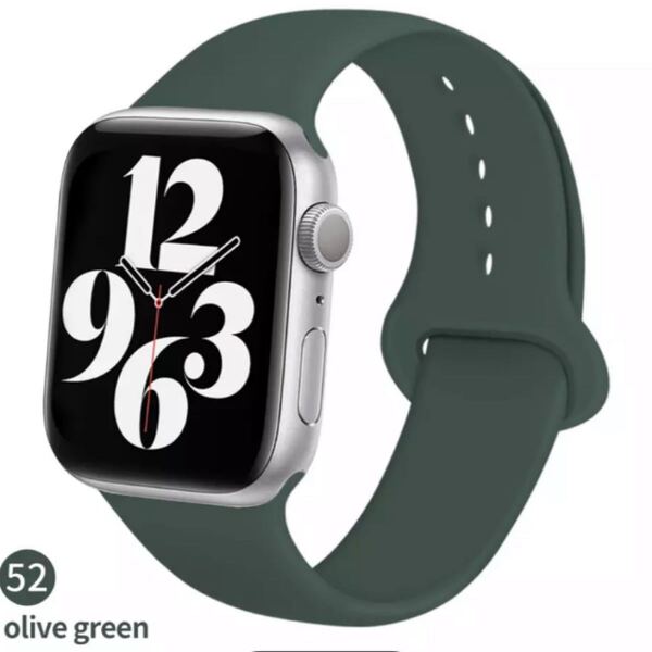 Apple Watch アップルウォッチバンド olive green 42mm/44mm M/L