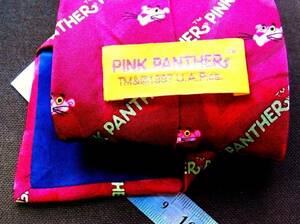 0^o^0ocl!A-306 прекрасный товар Pink Panther. галстук!*