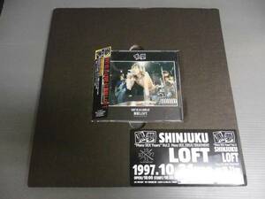  Kuroyume /1997 10.31 LIVE AT Shinjuku LOFT* obi * билет имеется CD