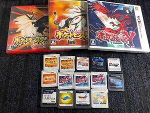 3DS,DSソフト まとめ売りです。 ポケモン多め。