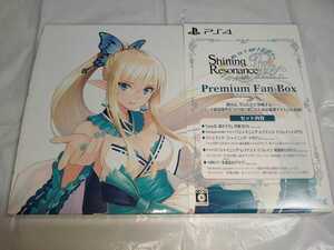 ソフト cdシュリンク付き 送料無料 PS4 シャイニング・レゾナンス リフレイン プレミアムファンボックス Shining Resonance Refrain Tony