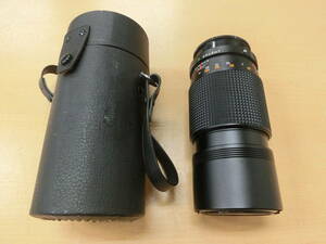 中古 Konica/コニカ HEXANON AR 200mm F4 純正ケース付 カメラレンズ [2110-468] ◆送料無料(北海道・沖縄・離島は除く)◆S