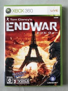 エンドウォー　XBOX360 Microsoft Tom Clancy‘s END WAR