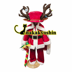 nakakyoshin出品●クリスマス　サンタクロース サンタ　コスチューム 　サンタコス　ハロウィン　子供用●コスプレ衣装　