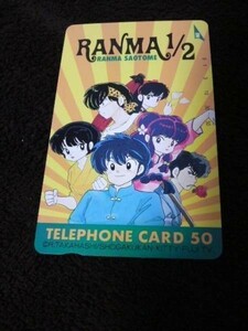  telephone card * Ranma 1/2
