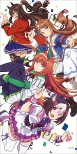 ウマ娘 ウマ箱1期Blu-ray全巻購入特典 限定書き下ろしバスタオル1200mm×600mmサイズのバスタオル
