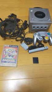 ゲームキューブ本体 ペーパーマリオRPG メモリーカード コントローラー マイク